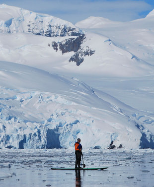 Stand-up Paddle Boarding Antarctica