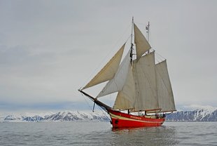 Sailing Ship in Norway, Jan Belgers