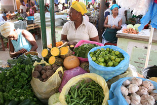 Local market of Cape Verdes