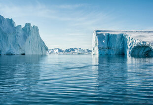 Ilulissat Icefjord in West Greenland